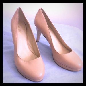 Cream Classic High Heels